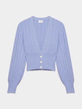 Wilfred Free Plunge Front Cardigan (Aritzia) - Soft Iris